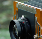 Silberplatte und Blasebalg Silberplatte und Blasebalg